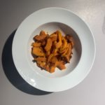 Low-Carb Kürbis Pommes Frites aus dem Backofen